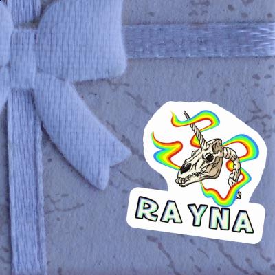 Unicorn Skull Sticker Rayna Image