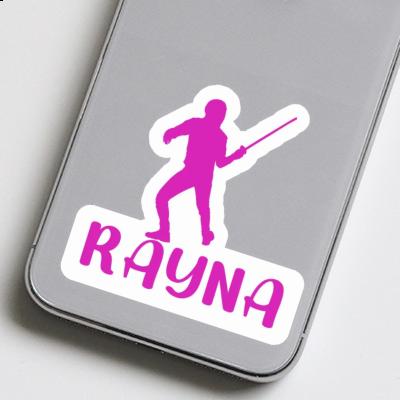 Rayna Sticker Fencer Notebook Image