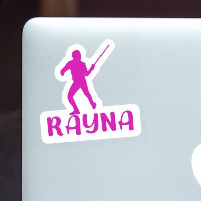 Rayna Aufkleber Fechter Laptop Image