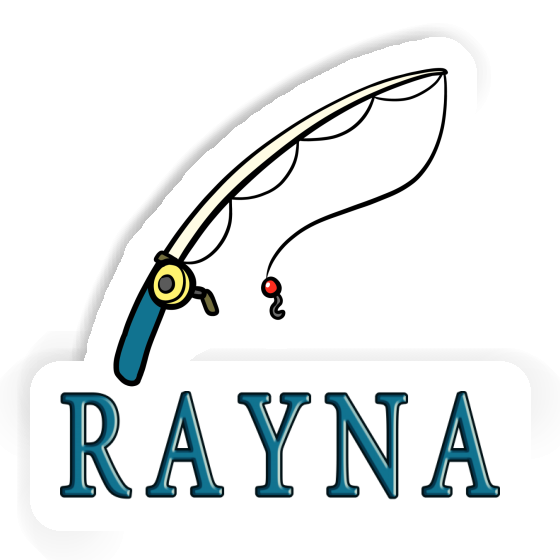 Sticker Rayna Fishing Rod Laptop Image