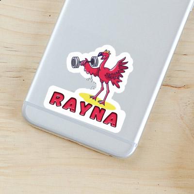 Sticker Rayna Weight Lifter Notebook Image