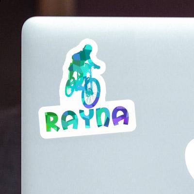 Sticker Rayna Freeride Biker Laptop Image