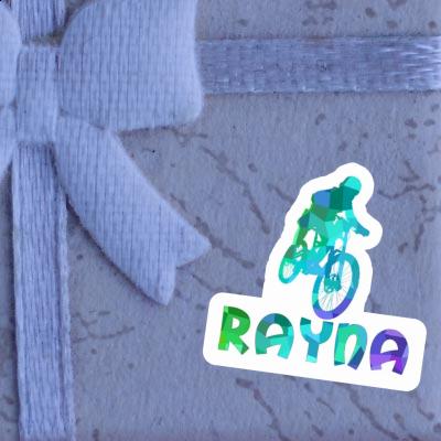 Sticker Rayna Freeride Biker Laptop Image