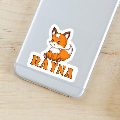 Sticker Rayna Sitting Fox Gift package Image