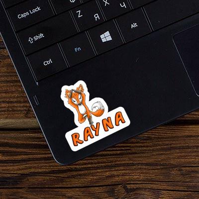 Sticker Rayna Yoga Fox Image