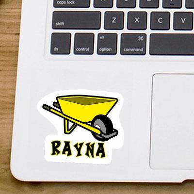 Wheelbarrow Sticker Rayna Notebook Image