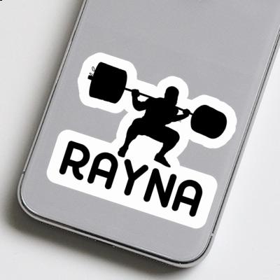 Sticker Gewichtheber Rayna Gift package Image