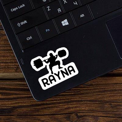 Sticker Rayna Weightlifter Notebook Image