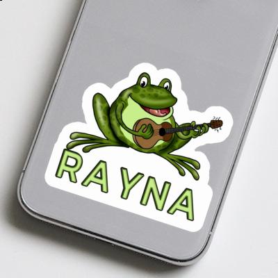 Rayna Sticker Guitar Frog Laptop Image