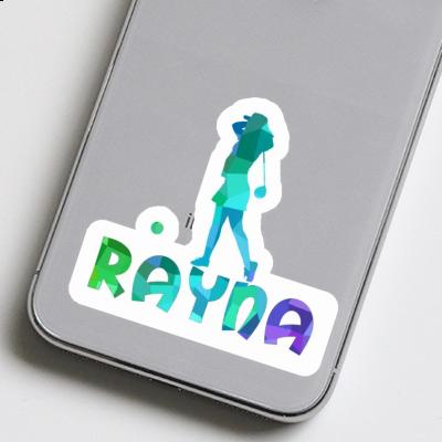 Sticker Golferin Rayna Laptop Image