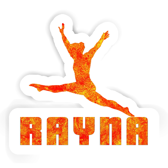 Rayna Sticker Gymnast Notebook Image