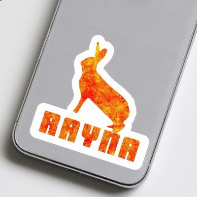 Rayna Sticker Rabbit Laptop Image