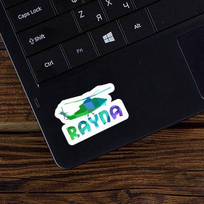 Sticker Helikopter Rayna Laptop Image