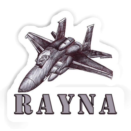 Sticker Airplane Rayna Notebook Image