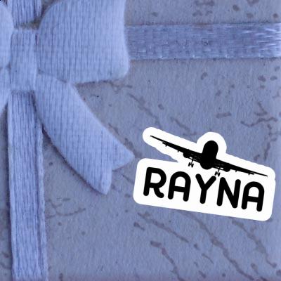 Sticker Rayna Airplane Image