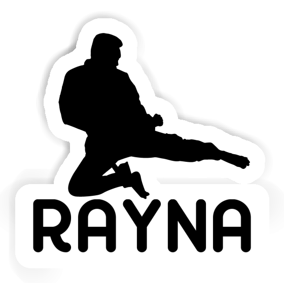 Sticker Rayna Karateka Notebook Image