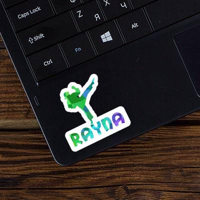 Sticker Rayna Karateka Notebook Image