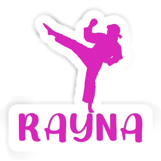 Aufkleber Karateka Rayna Image