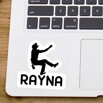 Rayna Aufkleber Kletterer Laptop Image