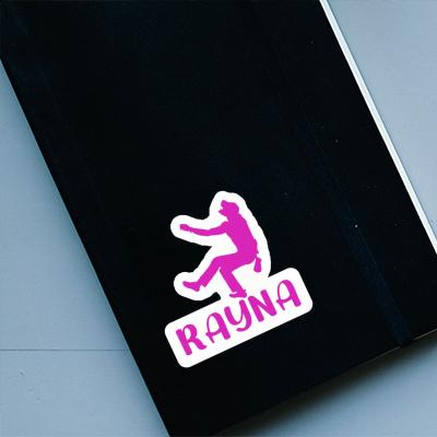 Climber Sticker Rayna Laptop Image