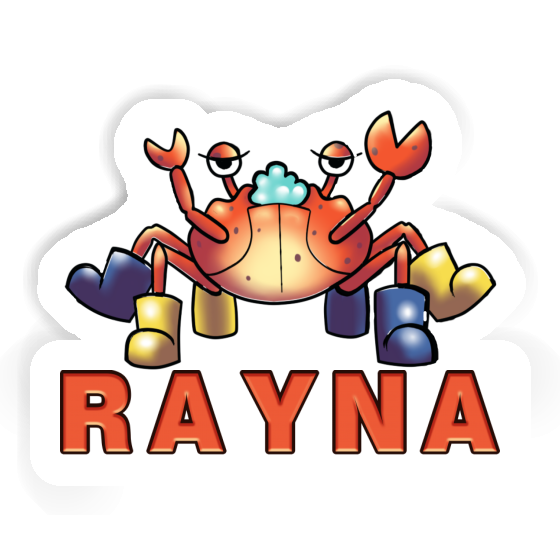 Crab Sticker Rayna Laptop Image