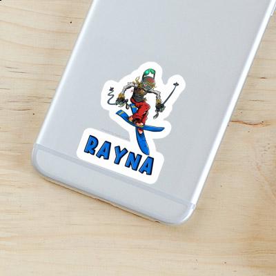 Sticker Skier Rayna Laptop Image