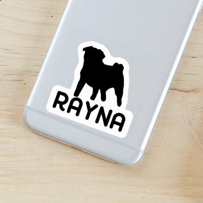 Sticker Pug Rayna Notebook Image