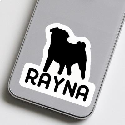 Sticker Pug Rayna Notebook Image