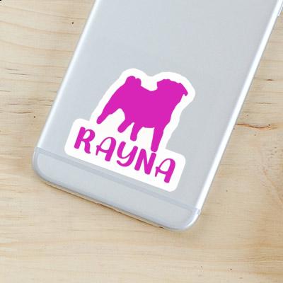 Rayna Sticker Pug Image