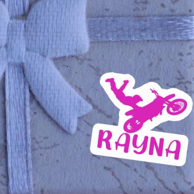 Rayna Sticker Motocross Rider Image