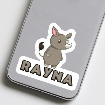 Rayna Sticker Rhinoceros Notebook Image