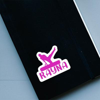 Rayna Sticker Gymnast Laptop Image