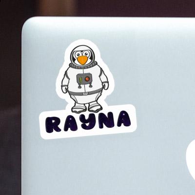 Sticker Astronaut Rayna Laptop Image