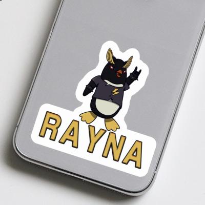 Sticker Rocking Penguin Rayna Laptop Image