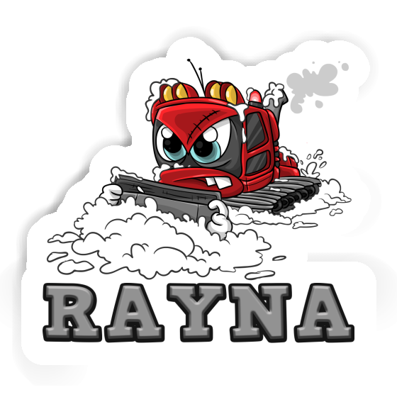 Rayna Sticker Snowcat Laptop Image