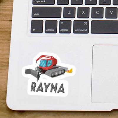 Rayna Sticker Snow Groomer Laptop Image