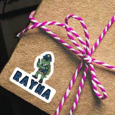 Sticker Rayna Officer Notebook Image