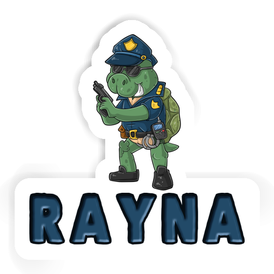 Police Officer Sticker Rayna Notebook Image