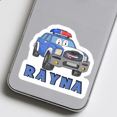 Sticker Rayna Police Car Image