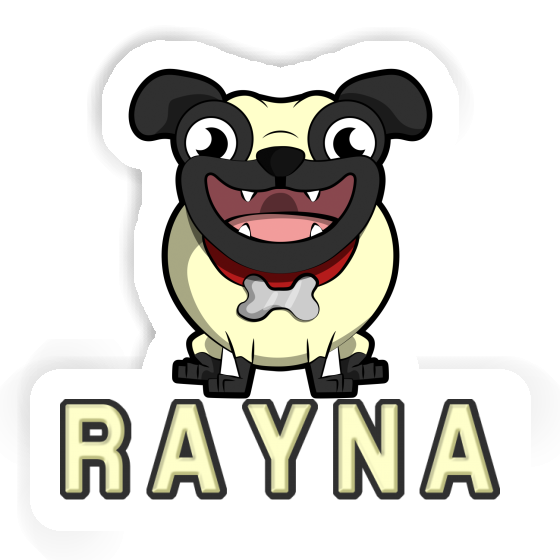 Pug Sticker Rayna Notebook Image