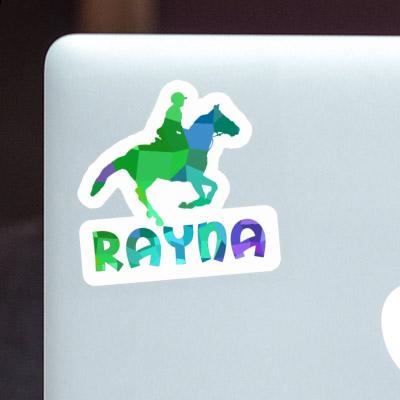 Sticker Horse Rider Rayna Laptop Image