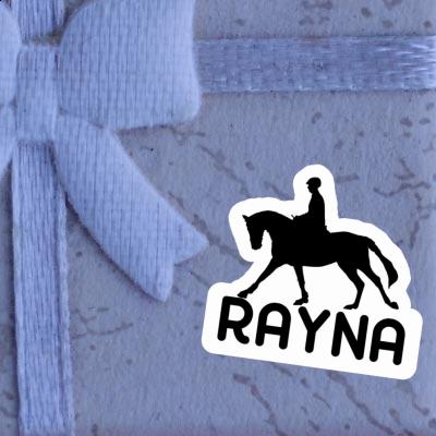 Sticker Horse Rider Rayna Laptop Image