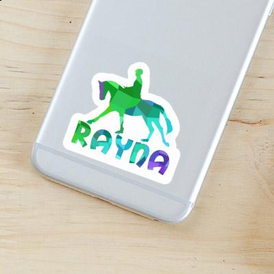 Sticker Horse Rider Rayna Notebook Image