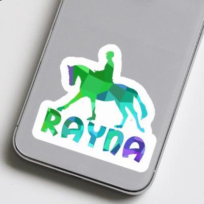 Sticker Horse Rider Rayna Notebook Image