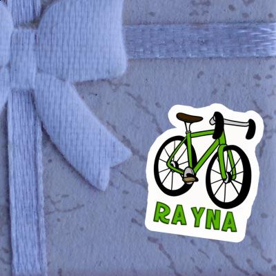 Racing Bicycle Sticker Rayna Notebook Image