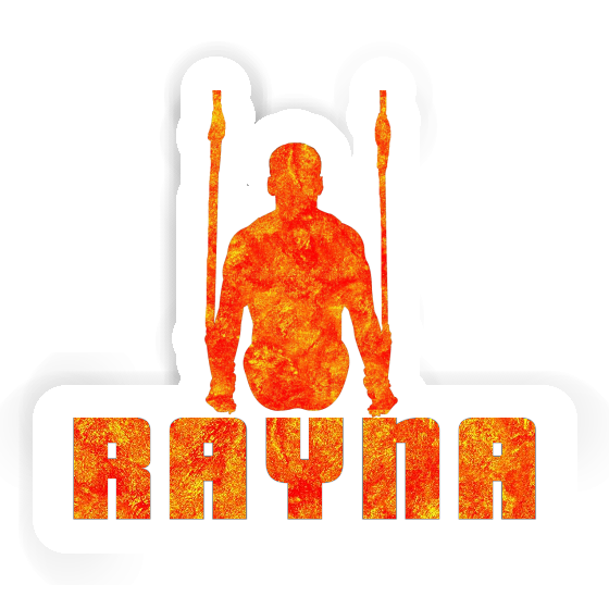 Autocollant Rayna Gymnaste aux anneaux Image