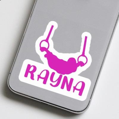 Sticker Ring gymnast Rayna Laptop Image