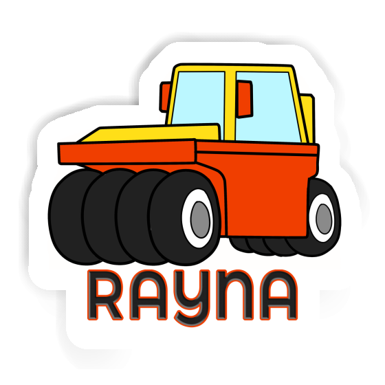 Sticker Rayna Wheel Roller Laptop Image