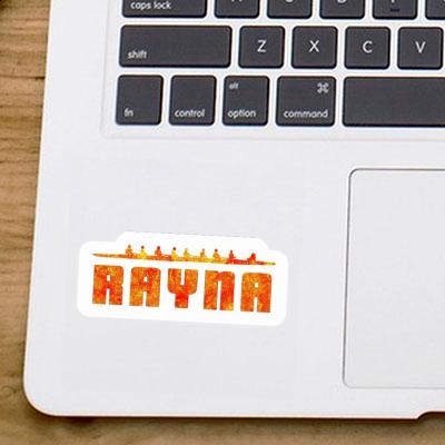 Rayna Sticker Rowboat Laptop Image