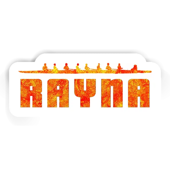 Rayna Sticker Rowboat Laptop Image